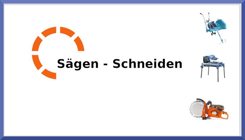 Sägen / Schneiden Maschinen