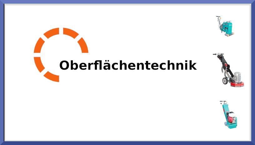Oberflächentechnik Maschinen