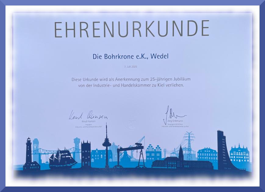 Werkzeug Bohrkronen nass