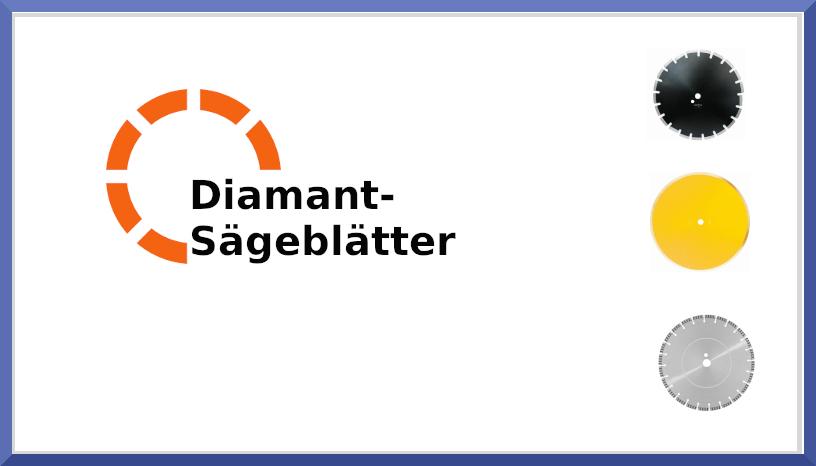 Werkzeug Diamantsägeblätter