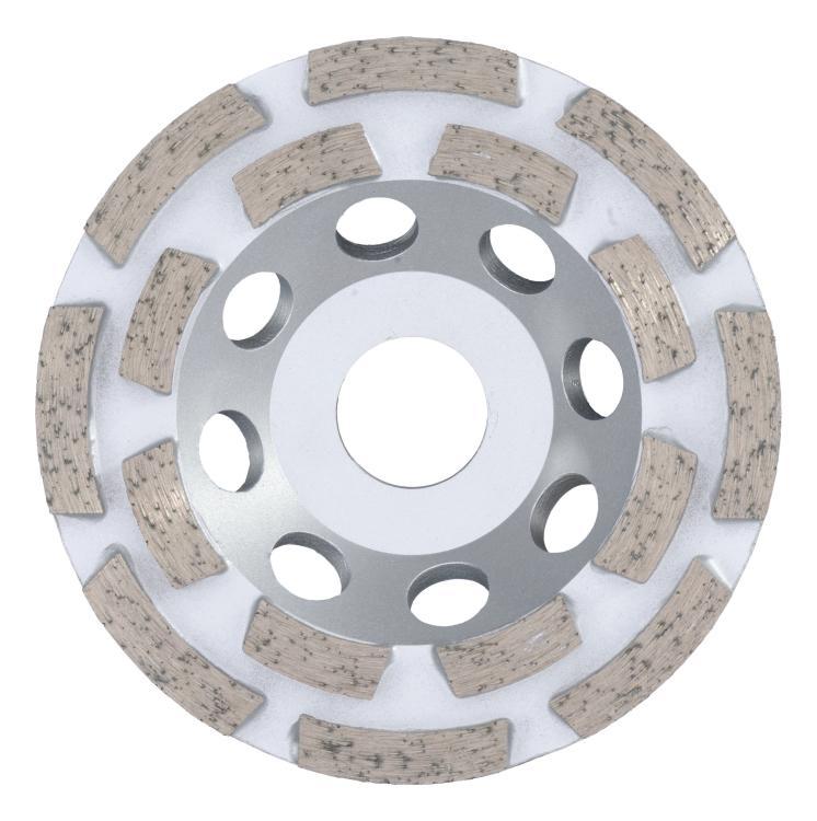 LISSMAC TL Schleifteller - Beton doppelreihig - Ø 125mm
