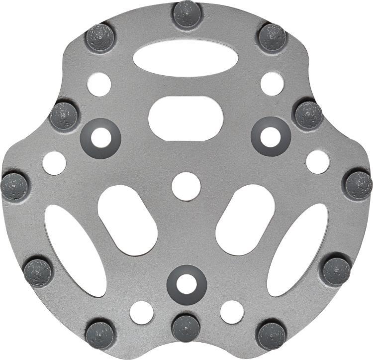 ROLL PKD-Scheibe R12 grau - Ø 250mm