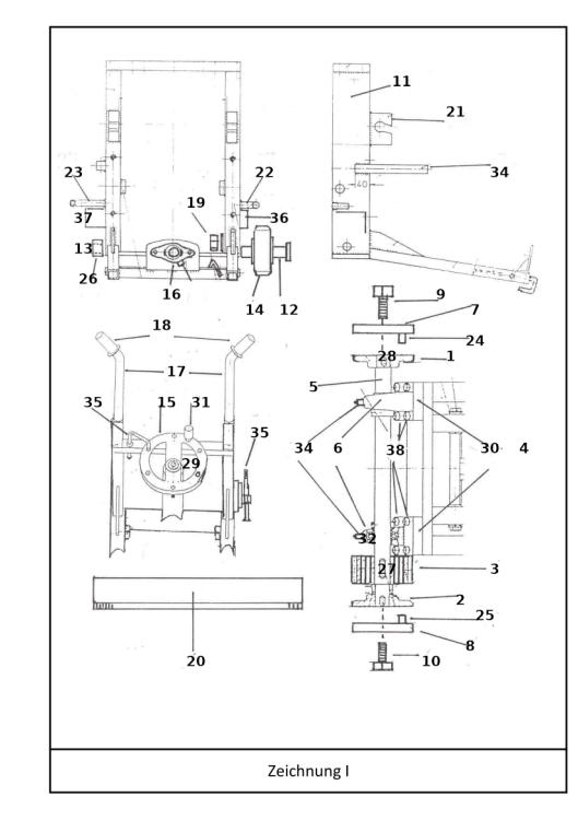 Ersatzteil - Demin FS800E - Schneidwelle