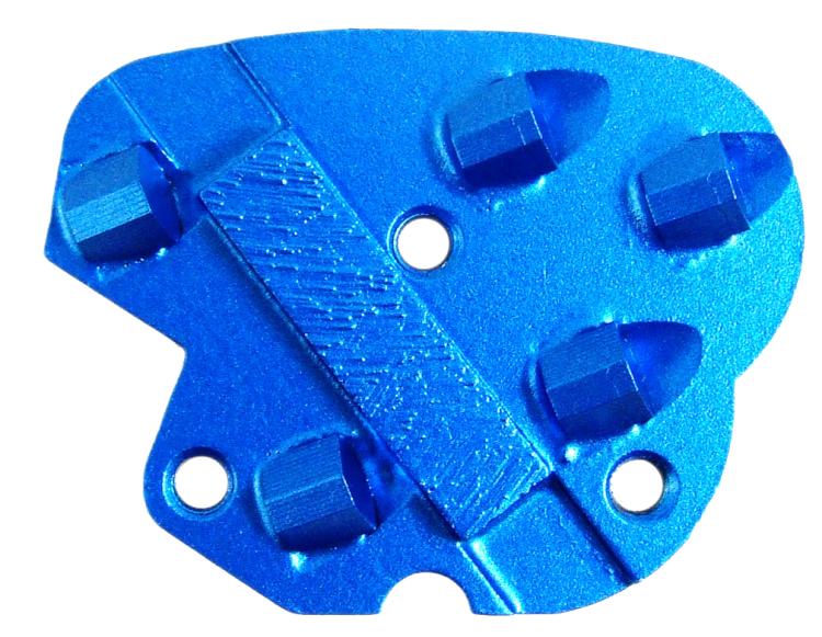 Lissmac Schleifsegment PKD SKPW blau