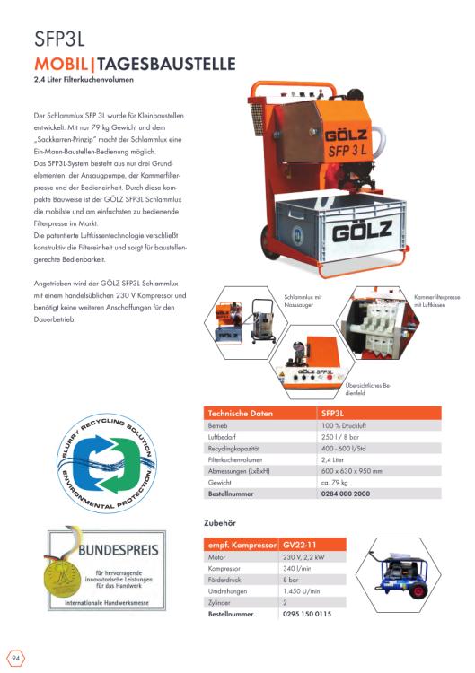 GÖLZ Kompressor GV22/11 - 230V