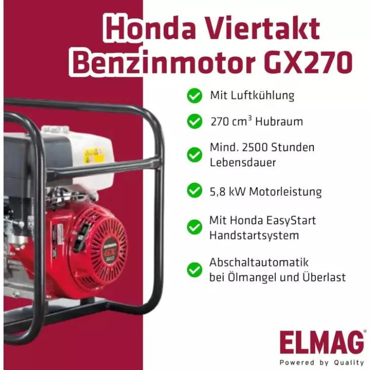 ELMAG Stromerzeuger SEB 4100W