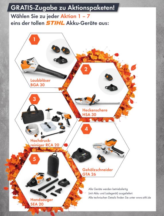 Brückensäge TS250A + STIHL Hockdruckreiniger RCA 20