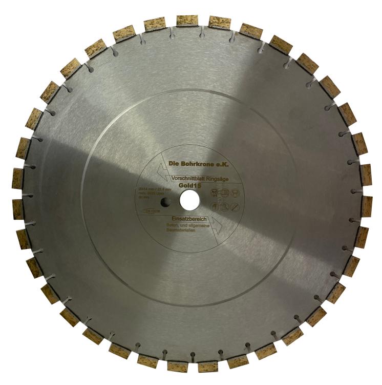 Vorschneidblatt extra breit