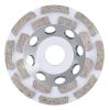 LISSMAC TL Schleifteller - Beton doppelreihig - Ø 125mm
